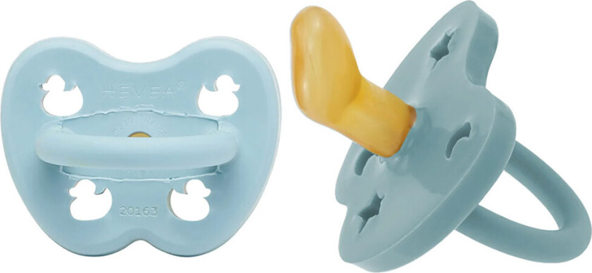 Smokk - 3-36 Md. - 2-pack - Naturgummi - Ocean/Capri - - 3-36 md - Smokk