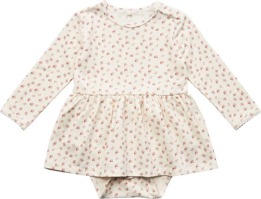 Kjolebody - Antique White - - 3 år (98) - Langermet Body