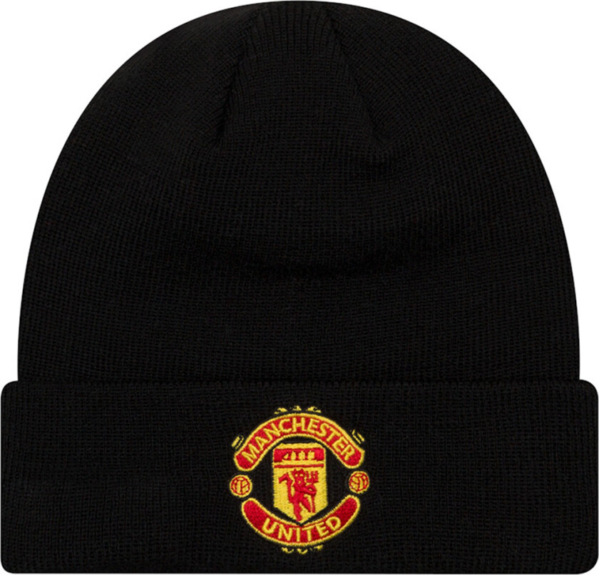 Lue - Strikk - Manchester United - Svart - - 12-16 år (152-176) - Lue
