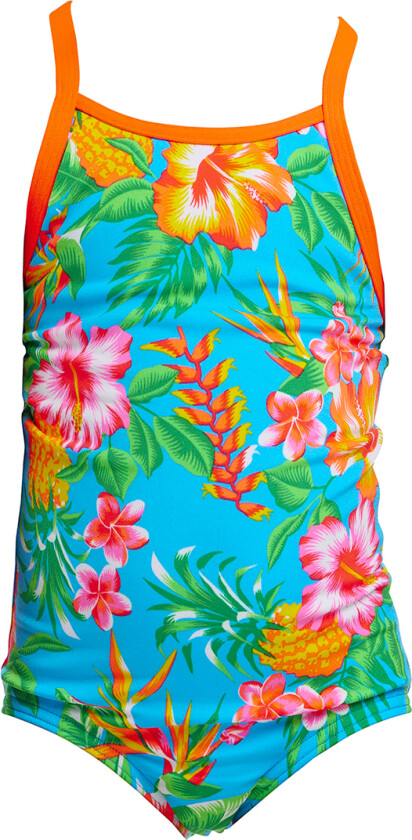 Badedrakt - Trykt - UV50+ - Blue Hawaii - - 2 år (92) - Badetøy