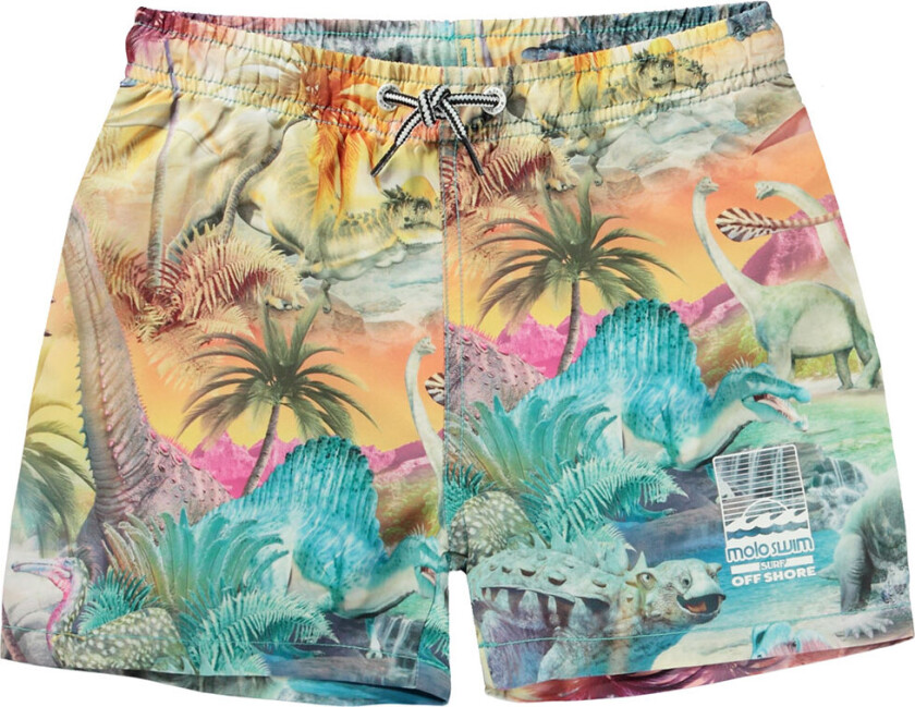 Badeshorts - UV50+ - Niko - Dino Paradis - - 9-10 år (134-140) - Badetøy