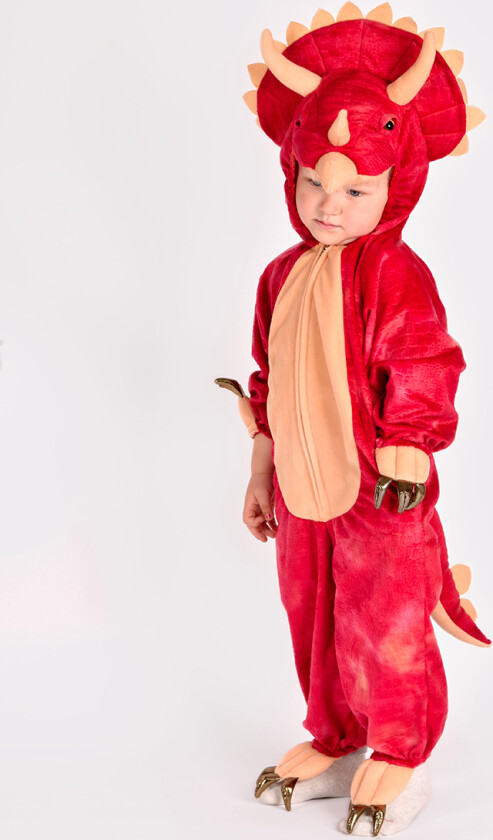 Kostymer - Triceratops - Dinosaur Jumper - - 4-5 år (104-110) - Kostymer