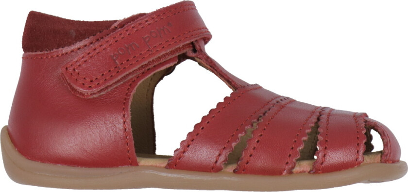 Sandaler - Forretter Scallop Velcro - Dusty Utg - - 24 - Sandals