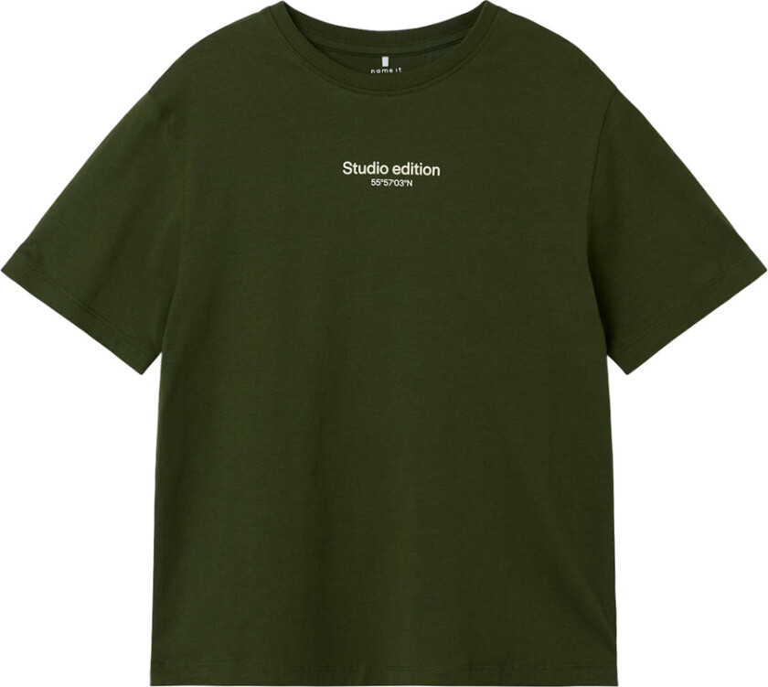 T-skjorte - NkmBrody - Noos - Rifle Green - - 13-14 år (158-164) - T-skjorte