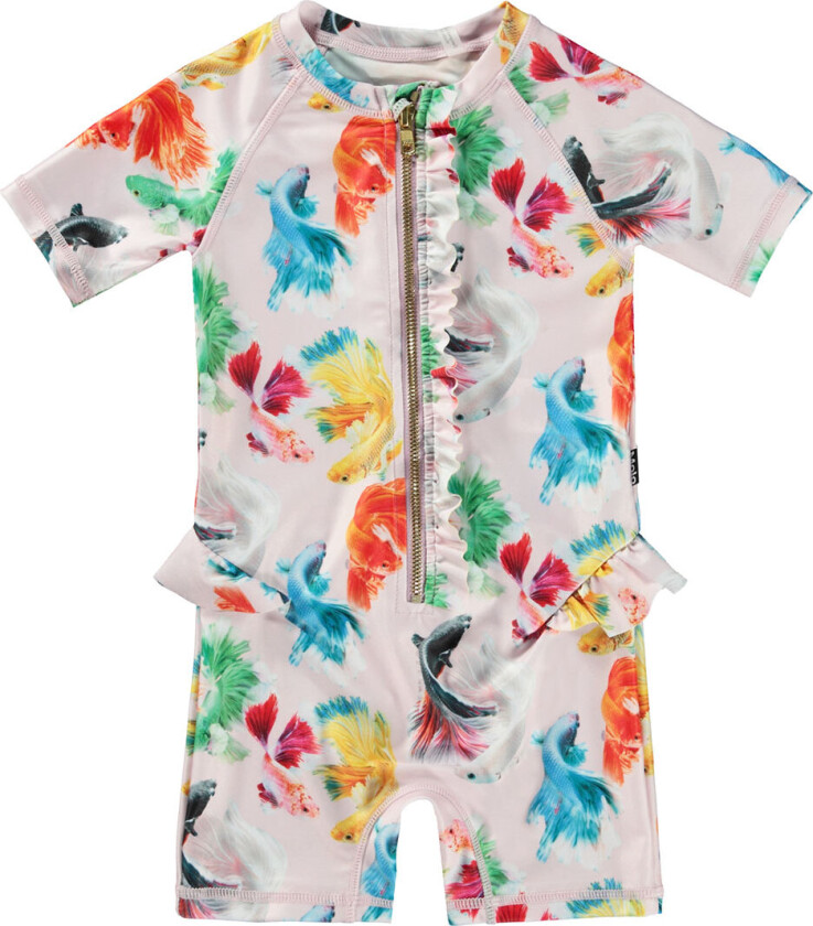 Badedrakt - UV50+ - Nolu - Betta Blomster - - 2-3 år (92-98) - Badetøy