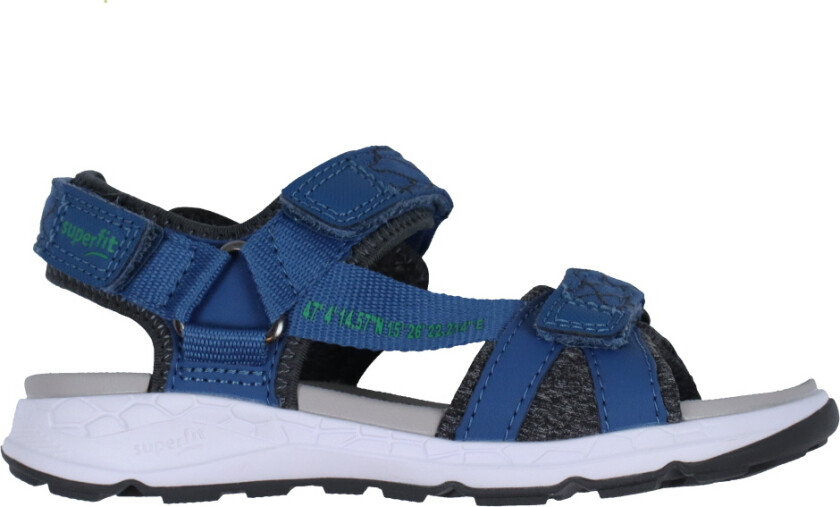 Sandaler - Criss Cross - Blå/Grønn - - 32 - Sandals