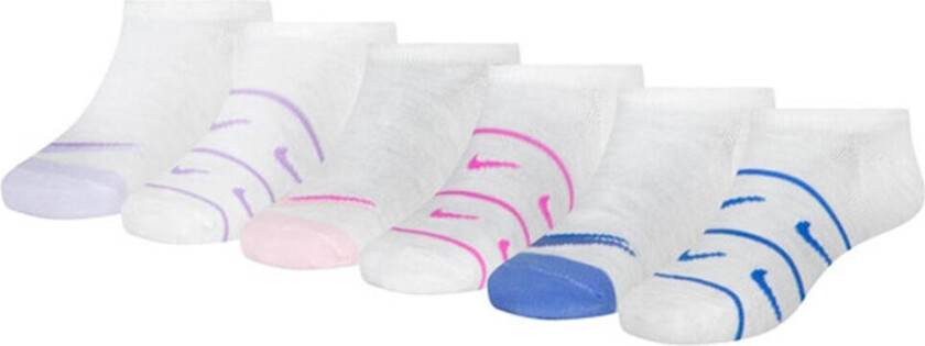 Sokker - No Show - 6-pack - Birch Heather - - 23,5/27 - Sokker