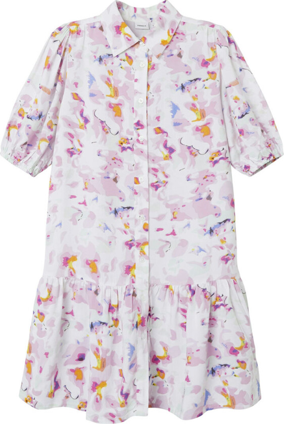 Kjole - NkfFalashion - Jet Stream - - 12 år (152) - Kjole