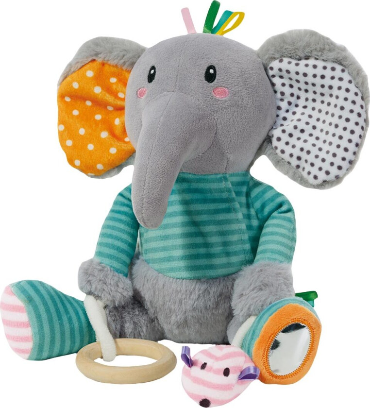 Aktivitetselefant - 21 cm - Olfi - - OneSize - Kosedyr