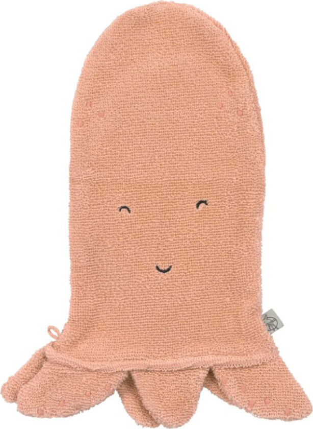 Oppvaksehandske - Blekksprut - Rosa - - OneSize - Vaskeklut