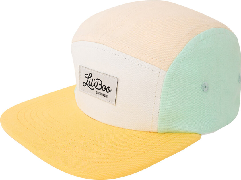 Caps - Blokk Summer 5 - Peach/Yellow/White - - 50-53 cm - Caps