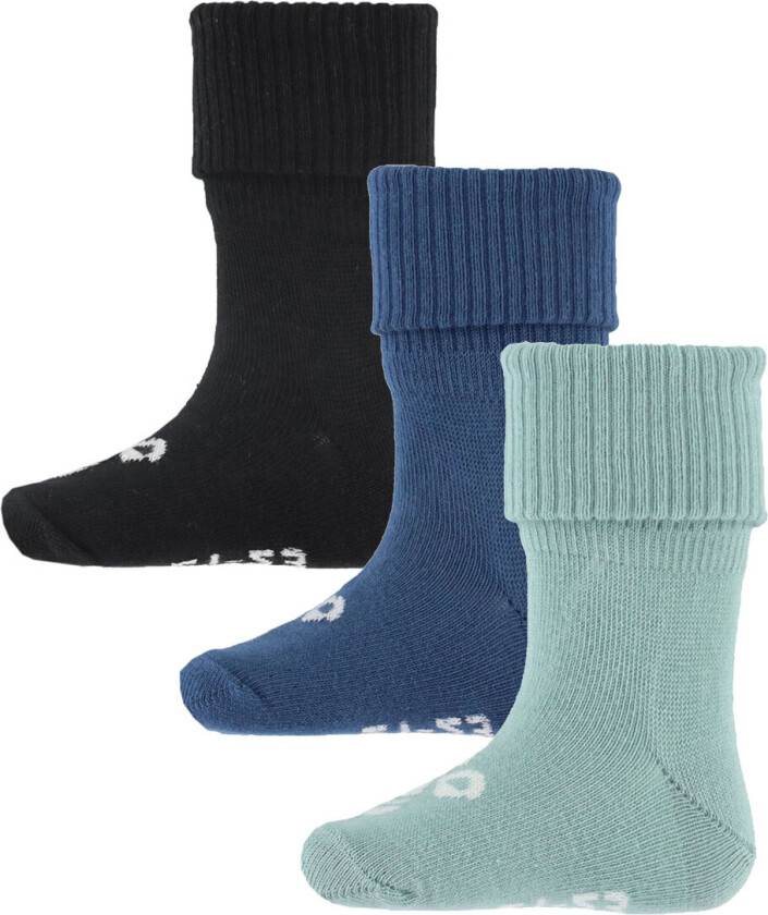 Sokker - 3-pack - HmlSora - Blue Surf - - 21/23 - Sokker