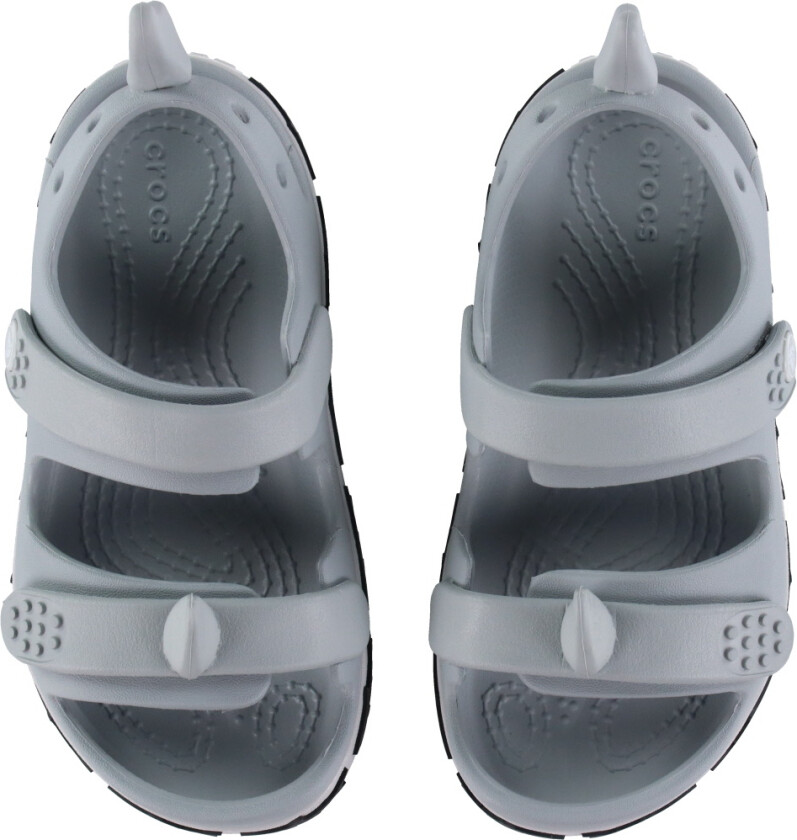 Sandaler - Crocband Cruiser Shark T - Light Grey - - 23/24 - Sandals