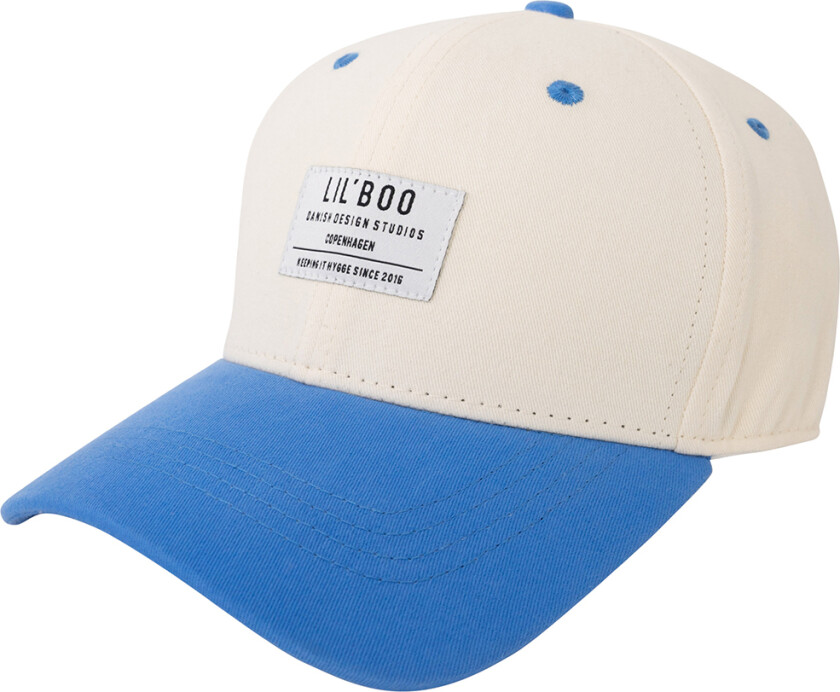 Caps - Organic Block Snapback - Beige/Blue - - 56-58 cm - Caps