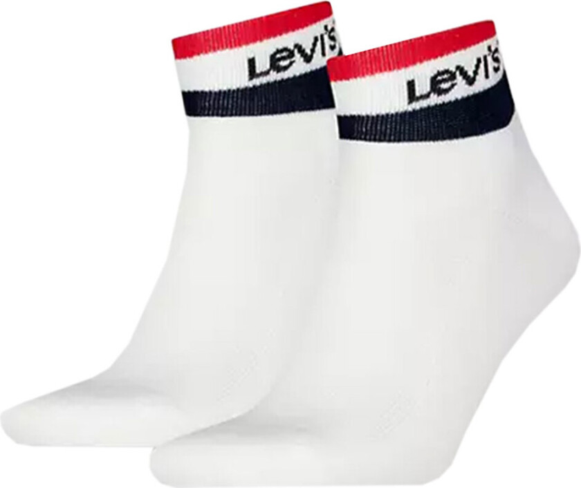 Ankelsokker - 2-pack - Hvit - - 43/46 - Sokker