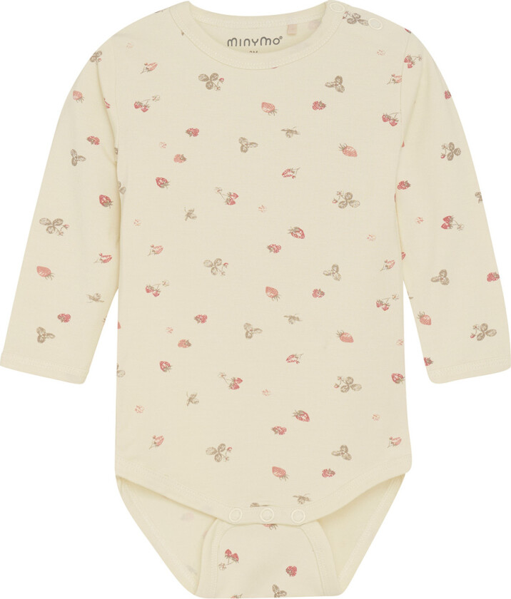 Body I/e - Viskose - Strawberry Ice m. Mansikka - - 56 - Langermet Body