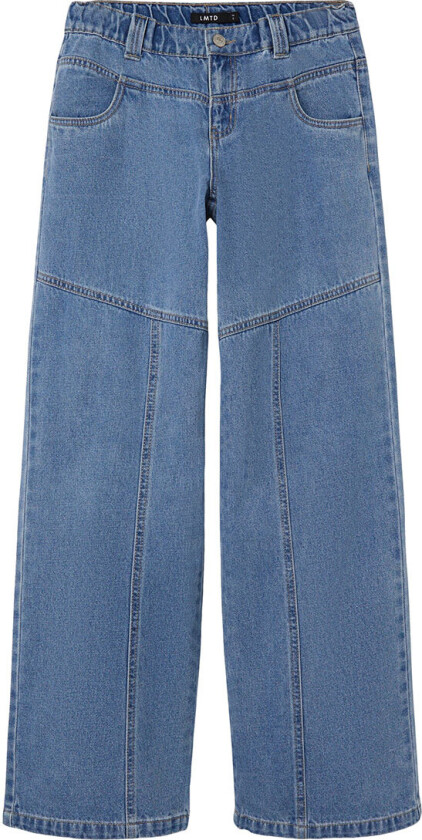 Jeans - NLfSkatizza - Bred - Medium+ Blue Denim - - 14 år (164) - Jeans
