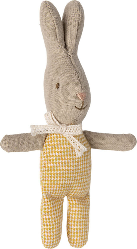 Kanin - My - Gul/Rutete - - OneSize - Dukke