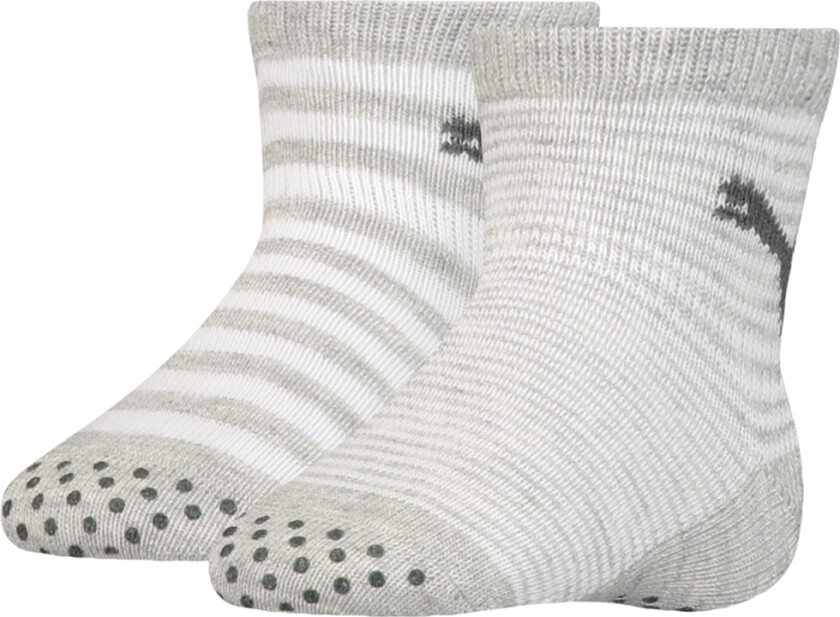 Sokker - 2-pack - ABS - Grey Melange - - 15/18 - Sokker