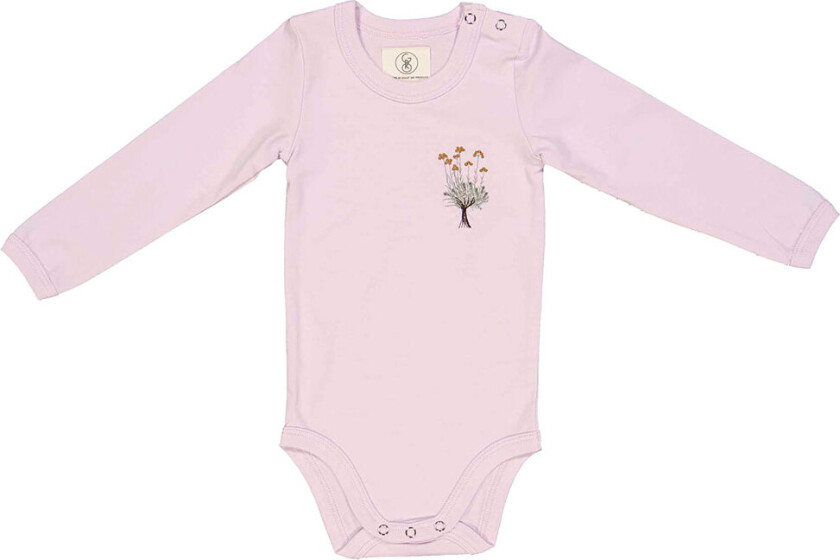 Body L/æ - Sol - Glatt Purple - - 2 år (92) - Langermet Body