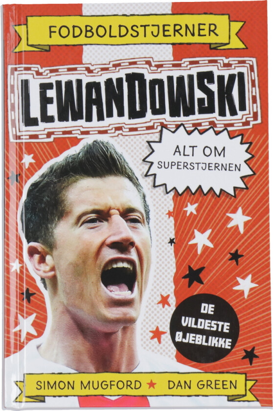 Bok - Fotballstjerner - Lewandowski - Alt om superstjern - - OneSize - Bok