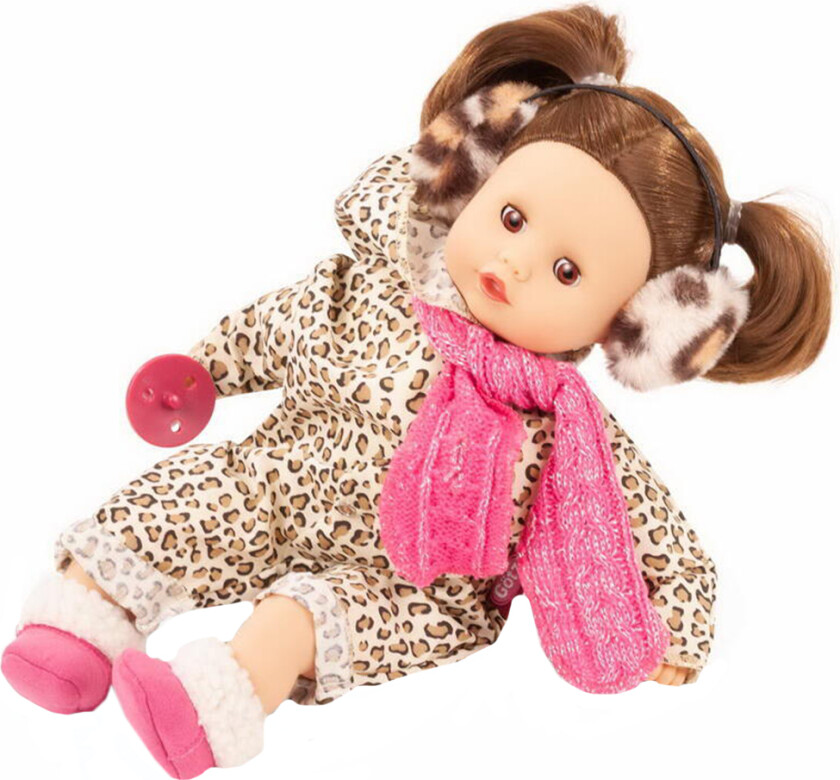 Dukke - Muffins - 33 cm - Katter - Brown Hår - - OneSize - Dukke