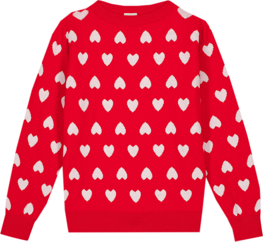 Genser - Strikk - Paula - Coeur Rouge - - 4 år (104) - Genser