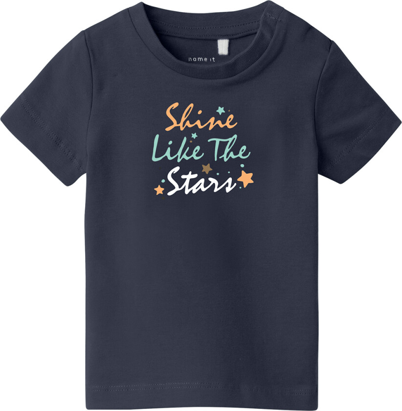 T-skjorte - NbmVacion - Dark Sapphire/Shine Like The Sta - - 50 - T-skjorte