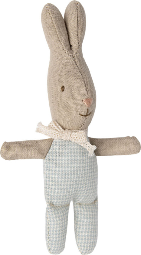 Kanin - My - Lyseblå/Rutete - - OneSize - Dukke