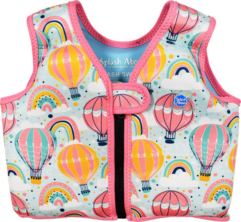 Svømmevest - Gå Splash - Over The Rainbow - - 1-2 år (80-92) - Svømmevest