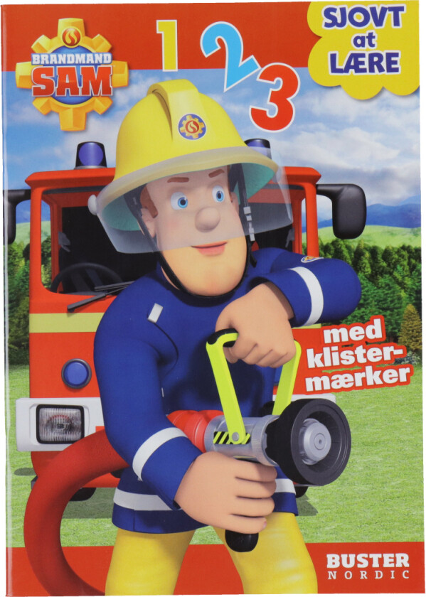 Aktivitetsbok m. Klistremerker - Brannman - - OneSize - Aktivitetsbok