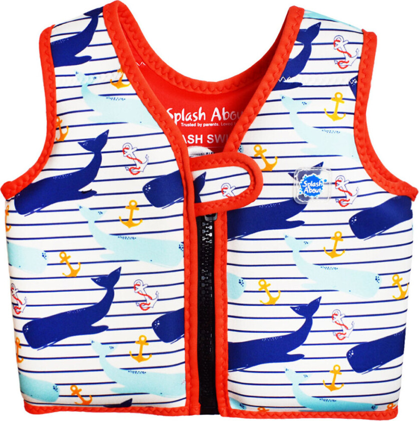 Svømmevest - Gå Splash - Moby - - 2-4 år (92-104) - Svømmevest