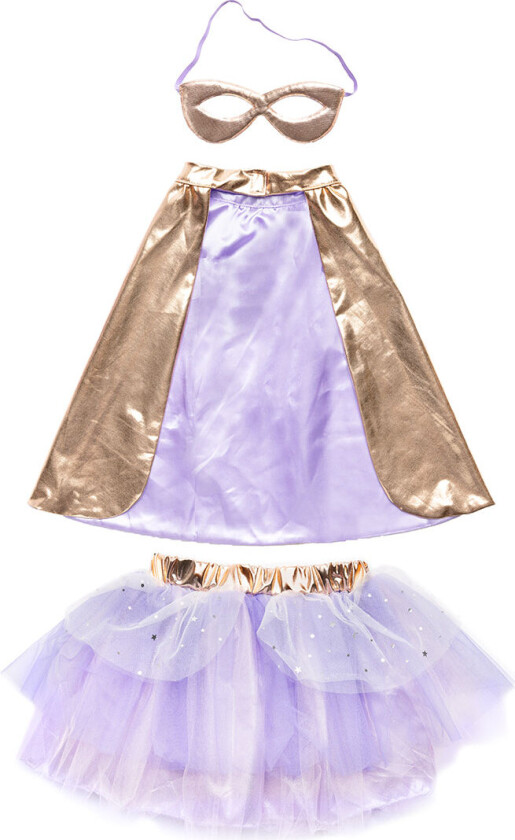 Kostymer - Super-Duper - Metallic Rose Gold/L - - 4-6 år (104-116) - Kostymer