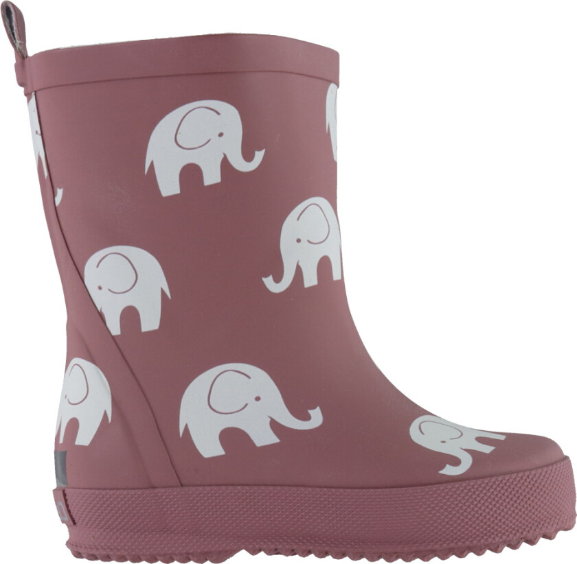 Gummistøvler - Burlwood m. Elefanter - - 34 - Gummistøvler
