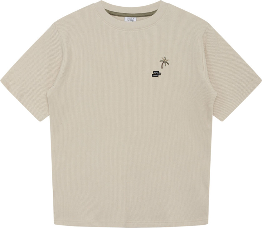 T-skjorte - Anskil - Sand Stone m. Palm - - 8 år (128) - T-skjorte