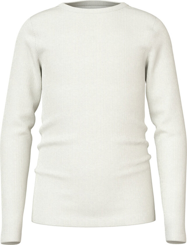 Genser - Rib - Noos - NkfNakal - Bright White - - 13-14 år (158-164) - Genser