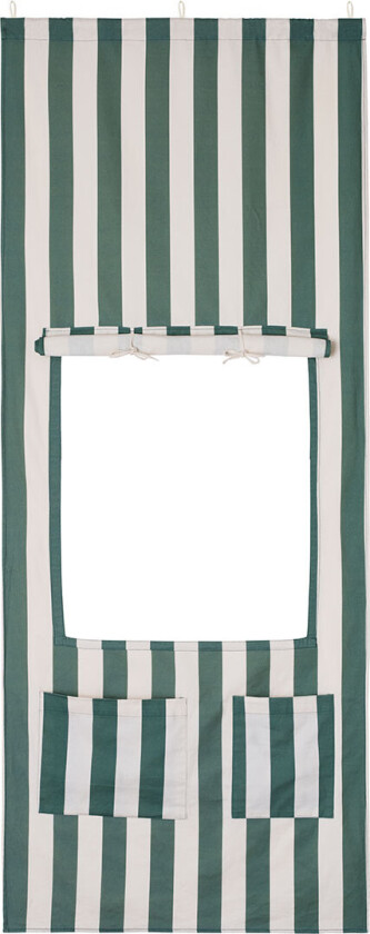 Kioskdør - Stripe Green - - OneSize - Leketelt