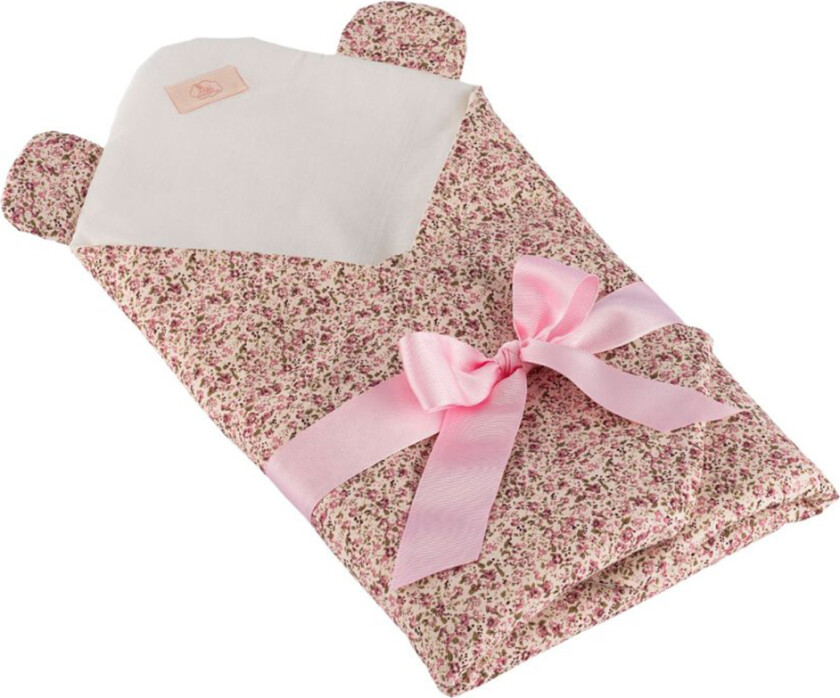 Dukketilbehør - Stelleunderlag til Dukker - Rosa/Blomster - - OneSize - Dukketilbehør