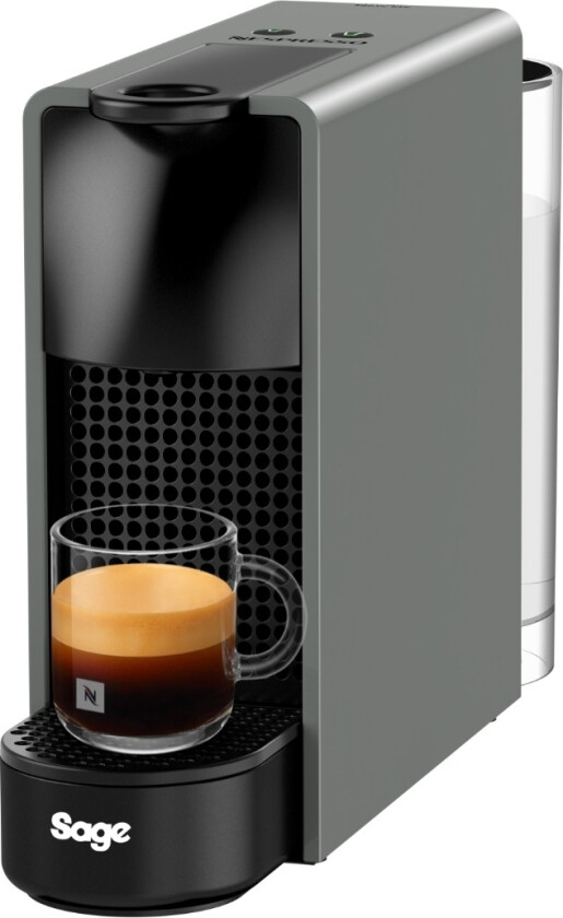 Nespresso by Sage Essenza Mini kapselmaskin, grå