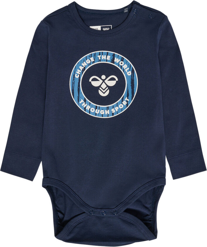 Body L/æ - hnlBobby - Blue Night - - 2 år (92) - Langermet Body