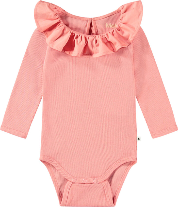 Body L/æ - Rib - Faye - Flamingo Plume - - 2 år (92) - Langermet Body