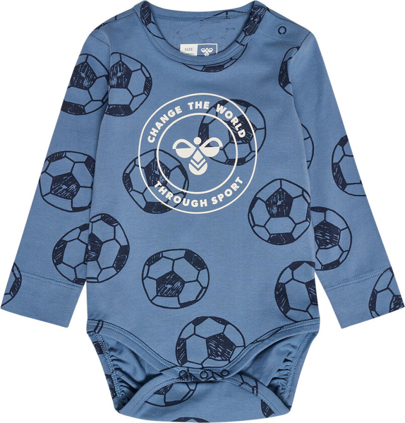 Body L/æ - hmlBall - Coronet Blue - - 3 år (98) - Langermet Body