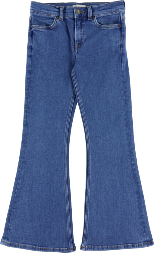 Jeans - Bootcut - Mid Blue - - 10 år (140) - Jeans