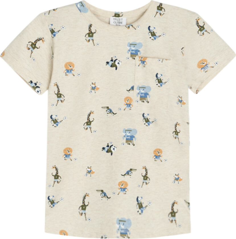 T-skjorte - Anker - Wheat Melange - - 62 - T-skjorte