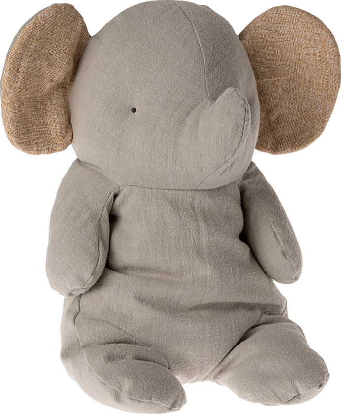 Kosedyr - Safari Friends - Elefant - Stor - 45 cm - Grå - - OneSize - Kosedyr