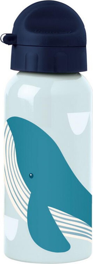 Drikkeflaske - 400 ml - Whale - - OneSize - Drikkeflaske