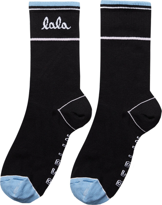 Sokker - Allena - Svart m. Blå - - 40/42 - Sokker