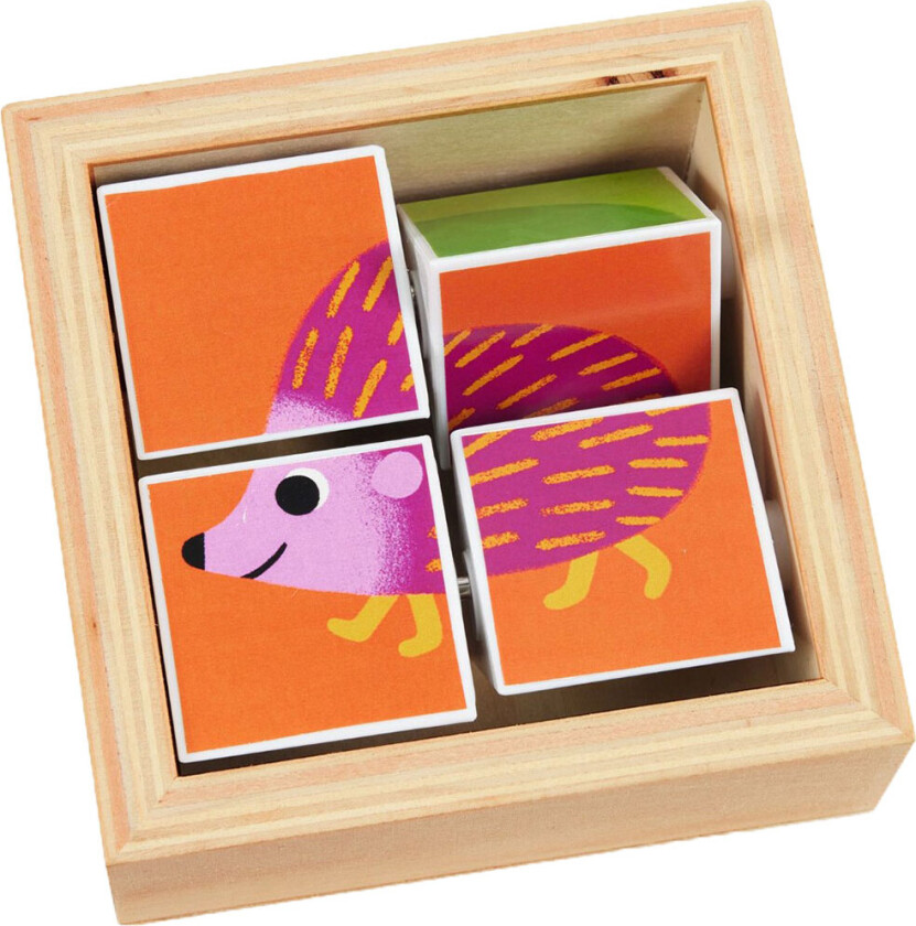 Puslespill - 3x4 Brikker - Tre - Turnist - - OneSize - Puslespill