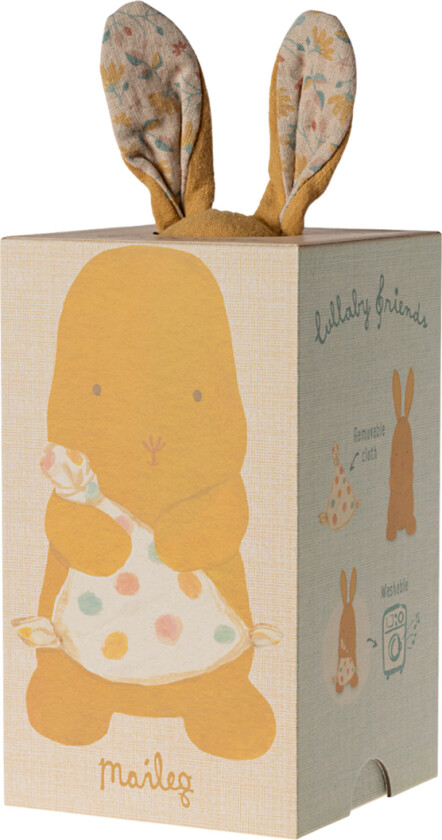 Kosedyr - Vuggevise Friends - Kanin - 32 cm - Dusty Yello - - OneSize - Kosedyr