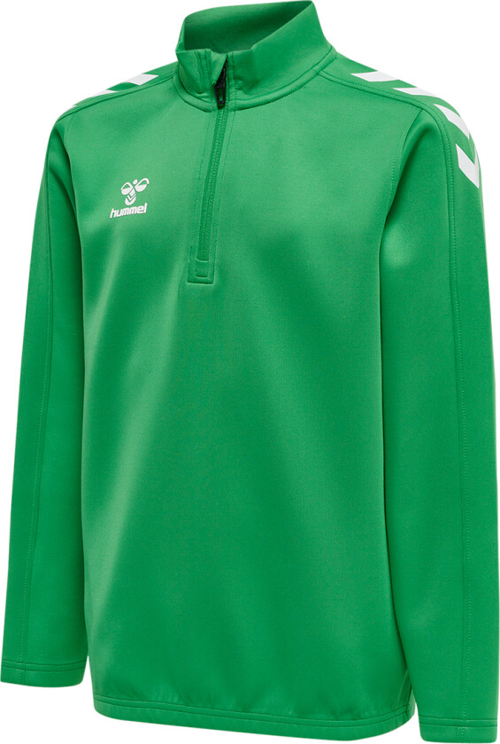 Hummel Genser - HmlCore XK Half Zip Poly - Jelly Bean - Hummel Teamsport - 6 år (116) - Genser